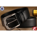 OEM Alloy Pin Buckle Microfiber PU Belts for Men in Hangzhou